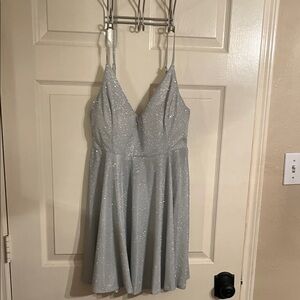 Sparkling Silver Dress